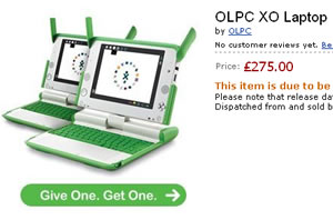 OLPC XO Laptop: European Orders Being Taken