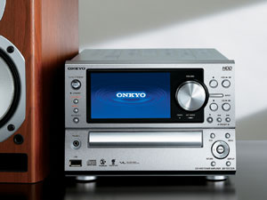 Onkyo X-NX10A Audio System Packs 80GB HD
