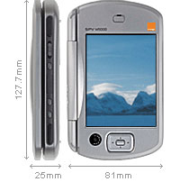 SPV M5000: Orange 3G Smartphone In The Shops