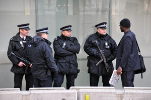 Photographers Protest Outside Scotland Yard