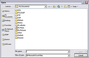 PlacesBar Editor: Windows XP Utility