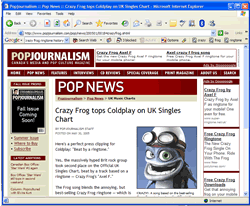 Crazy Frog Ringtone Phenomenon