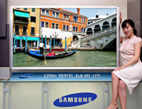 Samsung 70in HD LCD TV Announced