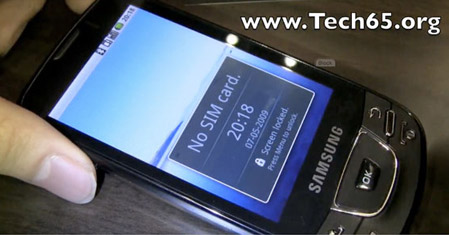 Samsung i7500 Android Phone: Video