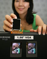 Samsung Announce True VGA Mobile Display