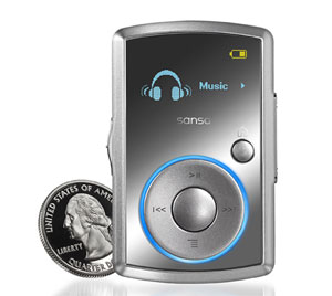 Sandisk 8GB Sansa Clip Pint Sized MP3 Player