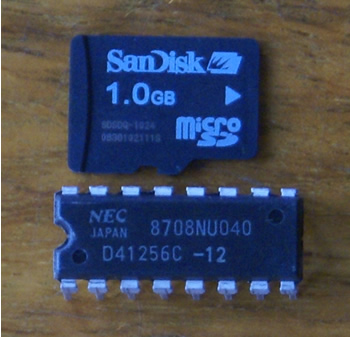 SanDisk microSD 1GB: Gosh It's Small