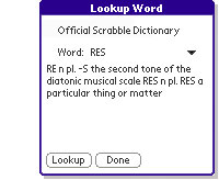 Scrabble for Palm/Pocket PC by Handmark