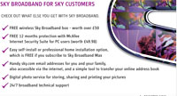 Sky Releases Free Broadband Service