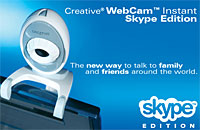 Creative Launch Skype 2.0-Certified Webcam