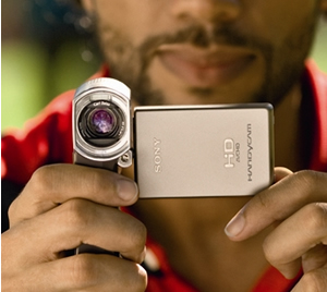 Sony Handycam HDR-TG3E: World's Smallest HD 1080 Camcorder