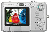 Sony Announces Cyber-shot DSC-W30 And DSC-W50 Cameras