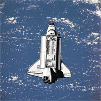 Shuttle Returns From Space Safely