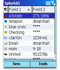 SplashID Password Manager For Smartphones/PDAs (90%)