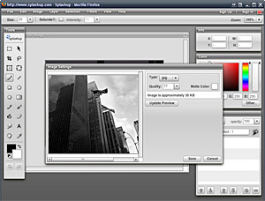 SplashUp: 'Mini Photoshop' Free Online Image Editor