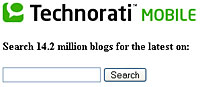 Technorati Launches Technorati Mobile