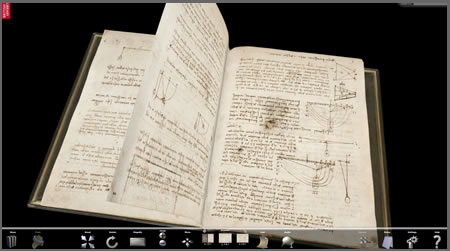 Leonardo da Vinci Notebooks Reunited With Windows Vista