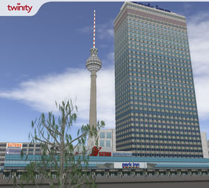 Twinity: Berlin Virtualised