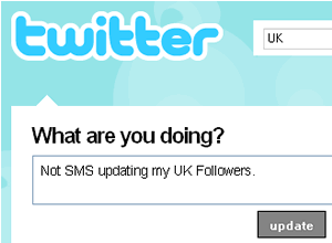 Twitter Cuts UK SMS Service