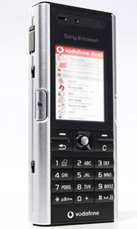 V600i 3G UMTS Phone From Sony Ericsson and Vodafone