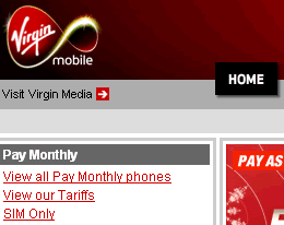 Virgin Mobile: 30p/day For Internet