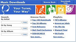 Wal-Mart Launches DRM-Free MP3 Download Service