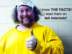 Web Creator Warns Of Conspiracy Nuts On The Web