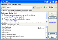 WordWeb 5 Freeware Dictionary and Thesaurus: Review (91%)