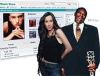 Yahoo Unveils Online Music Store