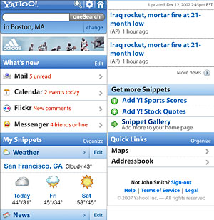 Yahoo! Launches onePlace Mobile Content Manager